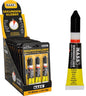 Superglue 3x3g sur carte, 12 lots exposés