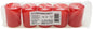 Brûleur de lumière funéraire n° 24 rouge, 5 pièces