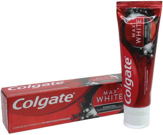 Dentifrice Colgate Max White Charbon 75 ml