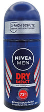 Déodorant roll-on Nivea 50 ml pour homme, effet sec