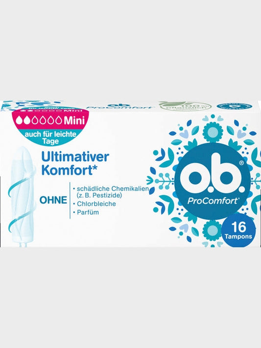 MÉTÉO. Tampons ProComfort Mini 16 unités