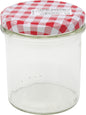 Bocal à conserves avec couvercle à damier 346 ml