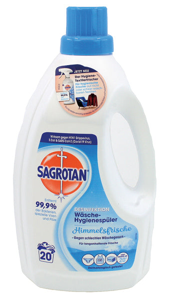 Sagrotan Désinfectant Rinçage Hygiène Linge 1,5 l