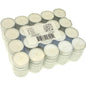 100 bougies chauffe-plat cubiques
