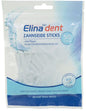 Bâtonnets de fil dentaire Elina, 8 cm, 50 pièces, paquet réutilisable.