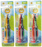 Ensemble de 2 brosses à dents Elina pour enfants avec support.
