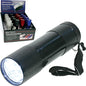 Lampe torche projecteur 9 LED 9 cm sans pile i.Dis.