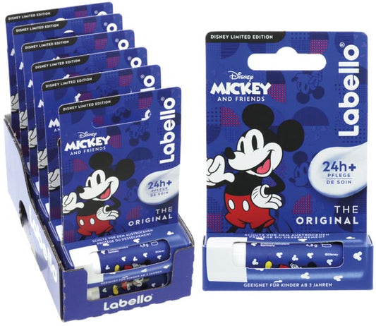 Baume à lèvres Labello. Mickey Mouse original 4,8 g