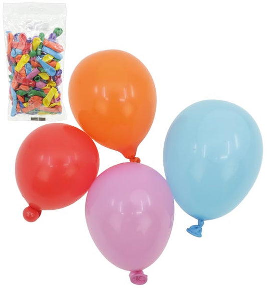 Ballons d'eau, couleurs variées, 150 unités, marque Riethmüller.