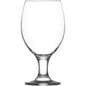 Verre à bière en verre de 400 ml, hauteur : 16 cm