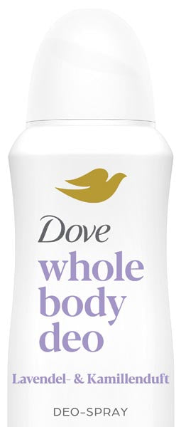 Déodorant Dove pour le corps entier en spray 150 ml Lavande &