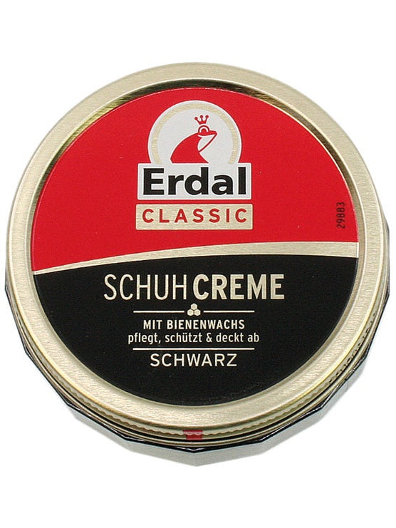 Cirage à chaussures ERDAL en boîte noire 75 ml