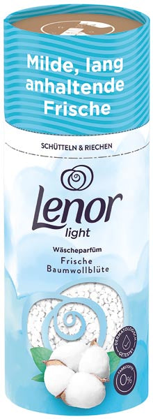 Parfum pour le linge léger Lenor 155 g Fleur de coton