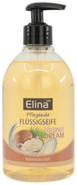 Savon liquide Elina 500 ml à la noix de coco avec distributeur