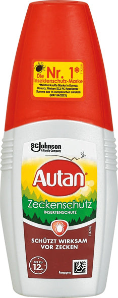 Autan Protection Plus Répulsif anti-tiques 100 ml