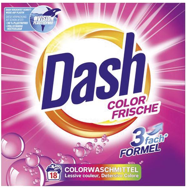 Lessive Dash Color Fresh 18 WL 1,17 kg