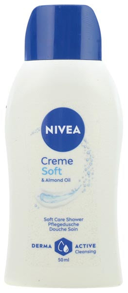 Gel douche Nivea 50 ml Crème Douce