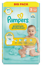Pampers Protection Premium Taille 3 Midi 64 pièces