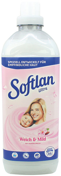 Adoucissant Softlan 1 litre Doux et léger