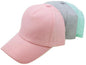 Casquette de baseball, 6 couleurs brillantes assorties, taille 56-58