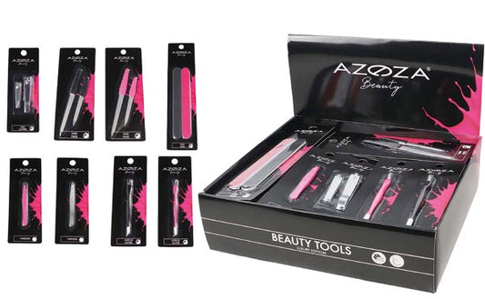 Gamme de soins des ongles Beauty, assortiment 6 compartiments, distributeur de 60 pièces