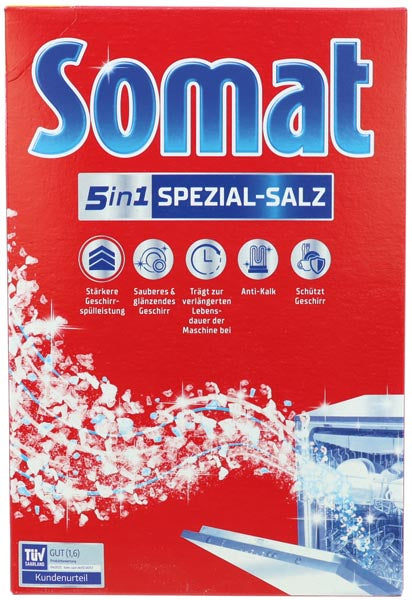 Sel pour lave-vaisselle Somat 1,2 kg