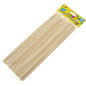 Brochettes de cuisine en bois, style années 1980, 25 cm de long