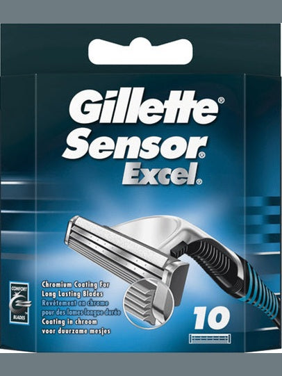 Lames Gillette Sensor Excel 10