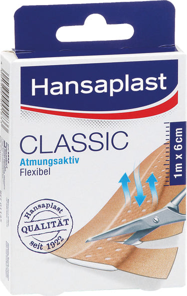 Plâtre Hansaplast Classic 1 m x 6 cm