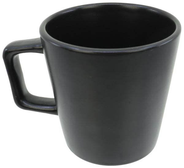 Mug à café noir élégant, 9 x 9,5 cm