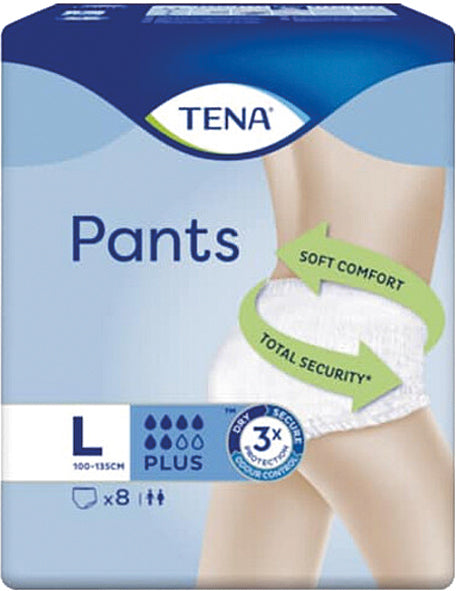 Lot de 8 pantalons Tena Pants Plus taille L