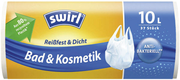 Sacs poubelle Swirl pour salle de bain et produits cosmétiques, 10 litres de 37
