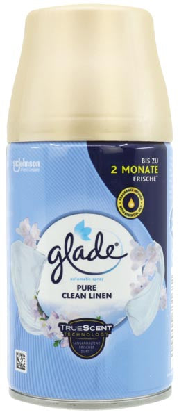 Glade Spray Automatique NF 269ml Pure Clean Linen