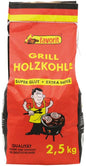 2,5 kg de charbon de bois/charbon de cuisson, gros grains + braises extra-fortes