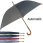 Parapluie automatique à manche de 90 cm, assortiment de 4 couleurs
