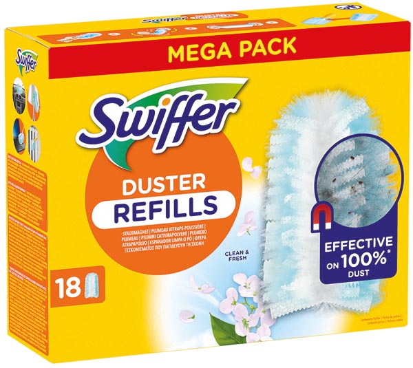 Recharge pour plumeau Swiffer - 18 lingettes
