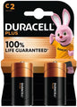 Pile Duracell Plus Alcaline Baby 2 MN1400