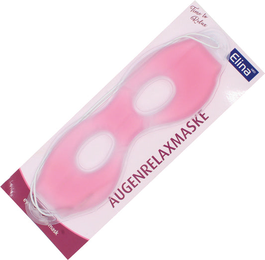 Masque contour des yeux Elina Relax Gel 24x7cm rose