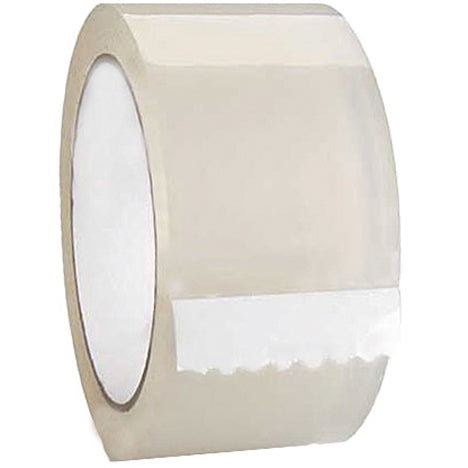 Ruban adhésif transparent, ruban d'emballage 50 m x 48 mm