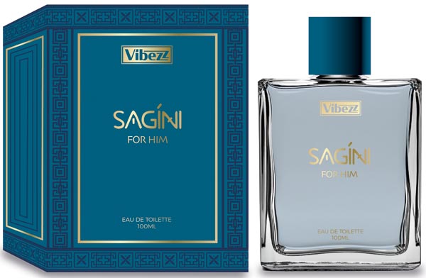 Parfum Vibezz 100ml Sagini EDT homme