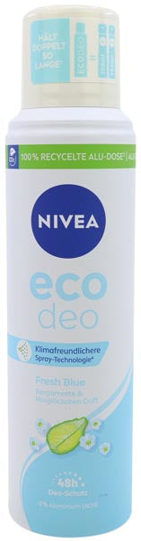 Déodorant spray Nivea 125 ml Eco Fresh Bleu