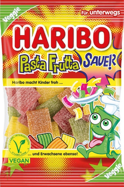 Alimentation Haribo Pâtes Frutta Sour 85g