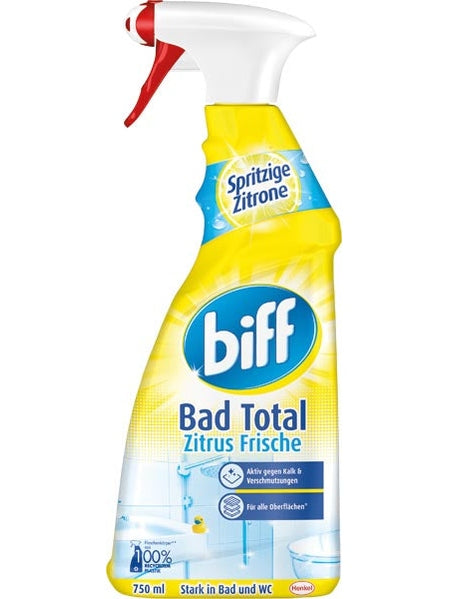 Nettoyant salle de bain Biff 750 ml Agrumes