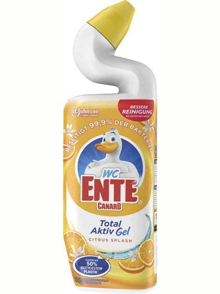 Gel nettoyant WC Duck Total Active Agrumes 750 ml