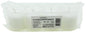 Brûleur de bougie funéraire n° 40 blanc, lot de 4