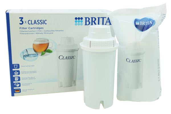 Cartouches filtrantes BRITA CLASSIC, lot de 3