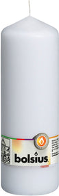 Bougie pilier 200 mm (H) x 68 mm (DM), blanche