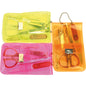 Kit de manucure 5 pièces dans un étui transparent, 7 x 11 cm