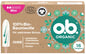 MÉTÉO. Tampons Bio Mini 16 pièces