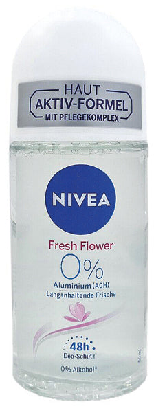 Déodorant roll-on Nivea 50 ml Fleur fraîche